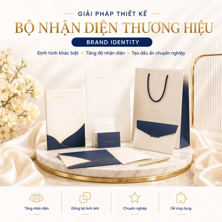 Giải pháp thiết kế bộ nhận diện thương hiệu đồng nhất