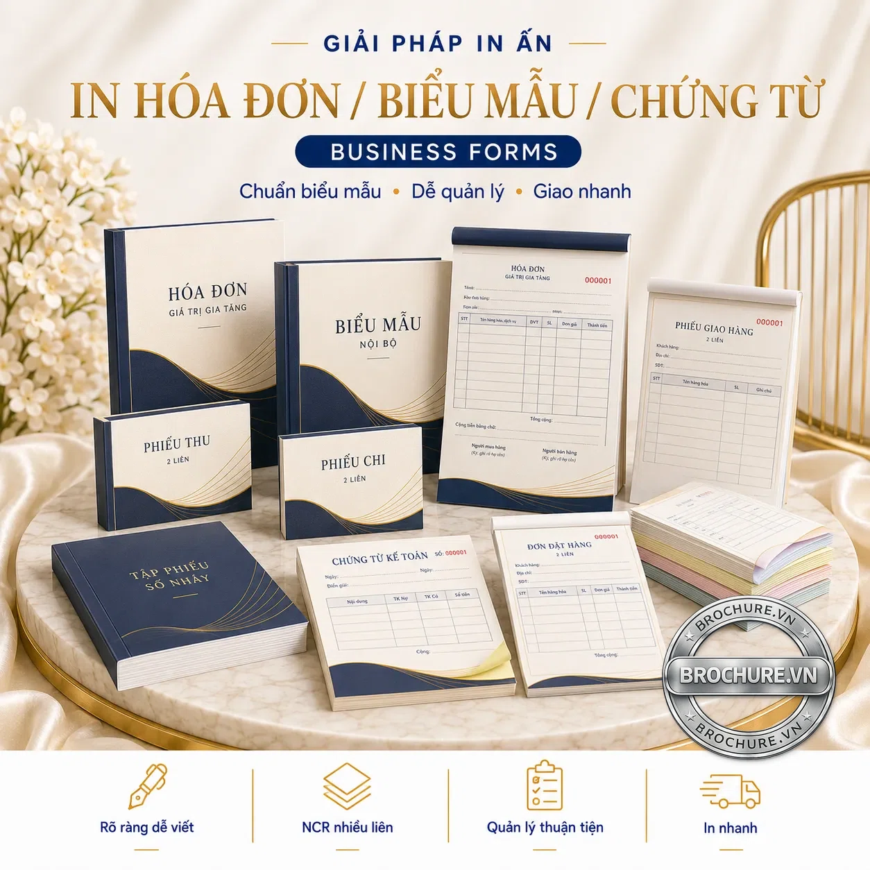 In hóa đơn / biểu mẫu / chứng từ