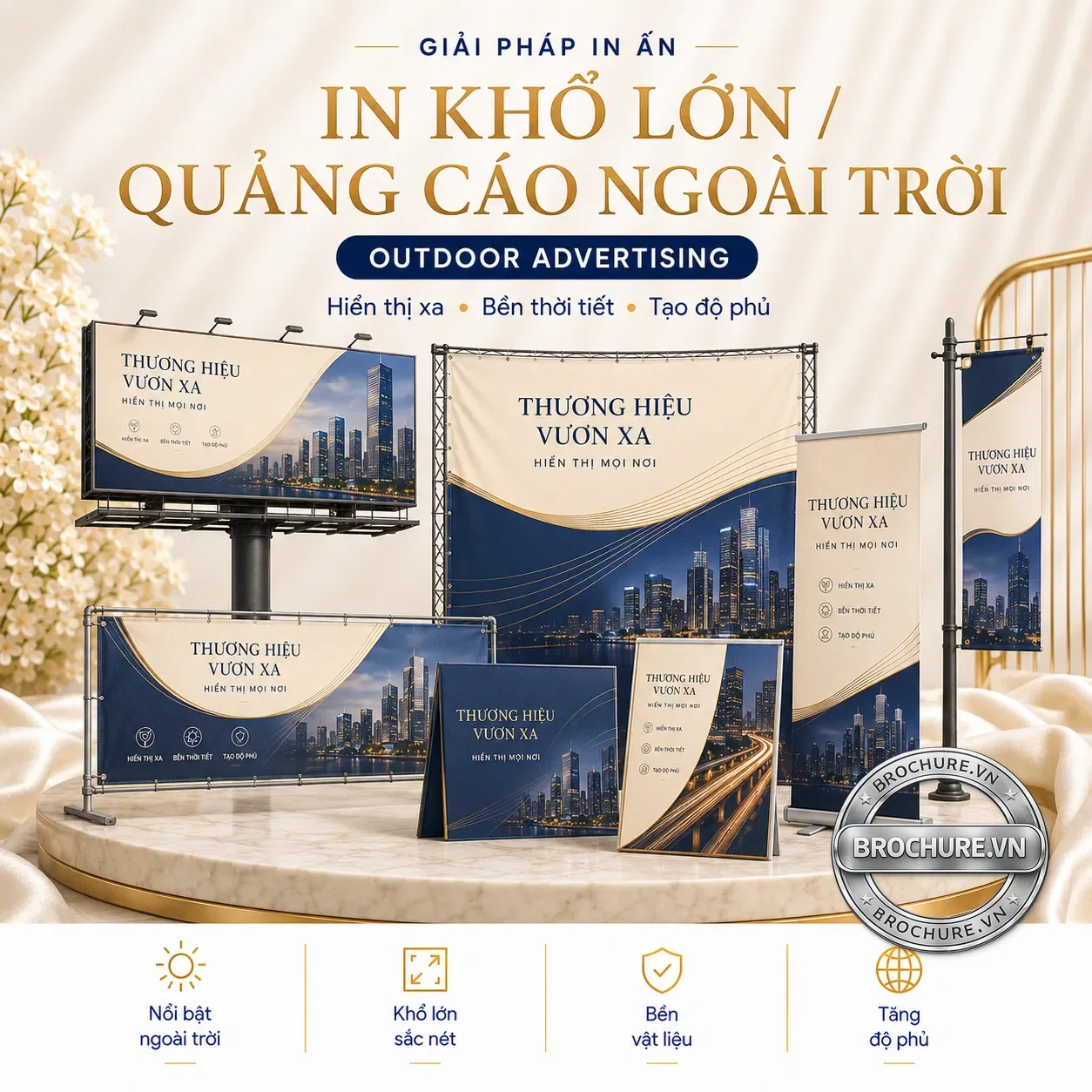 In khổ lớn / quảng cáo ngoài trời