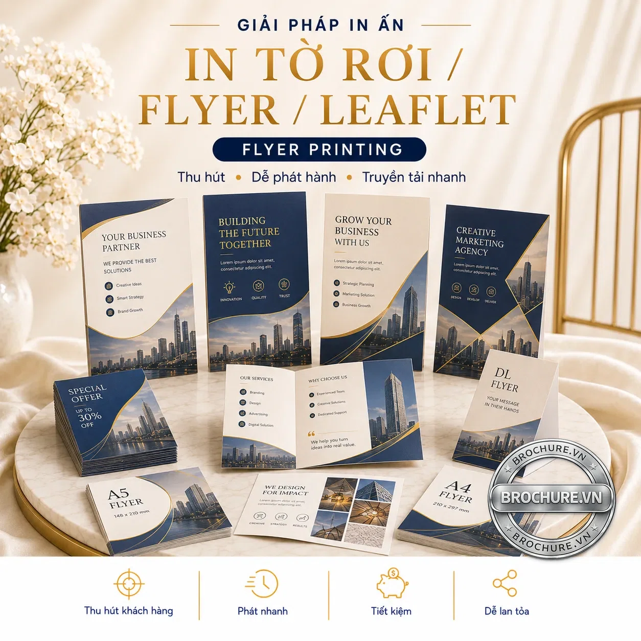 In tờ rơi / flyer / leaflet
