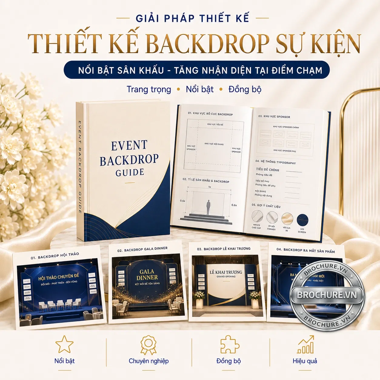 Thiết kế backdrop sự kiện