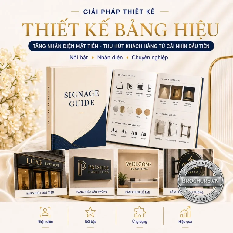 Thiết kế bảng hiệu