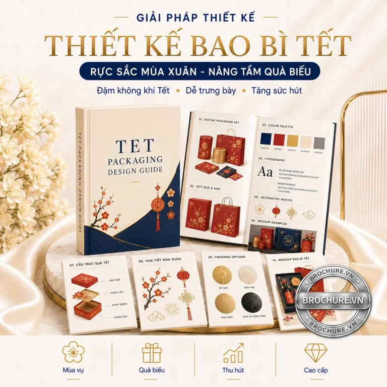 Thiết kế bao bì Tết