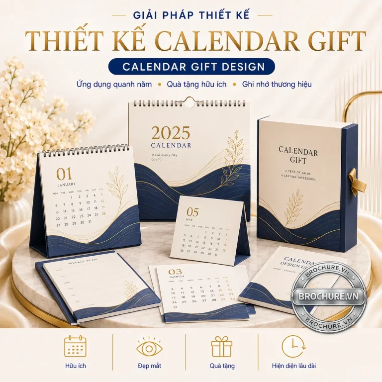 Thiết kế calendar gift