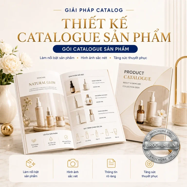 Thiết kế catalogue sản phẩm