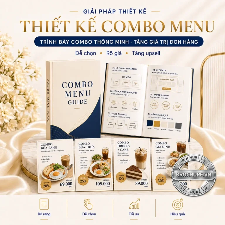 Thiết kế combo menu