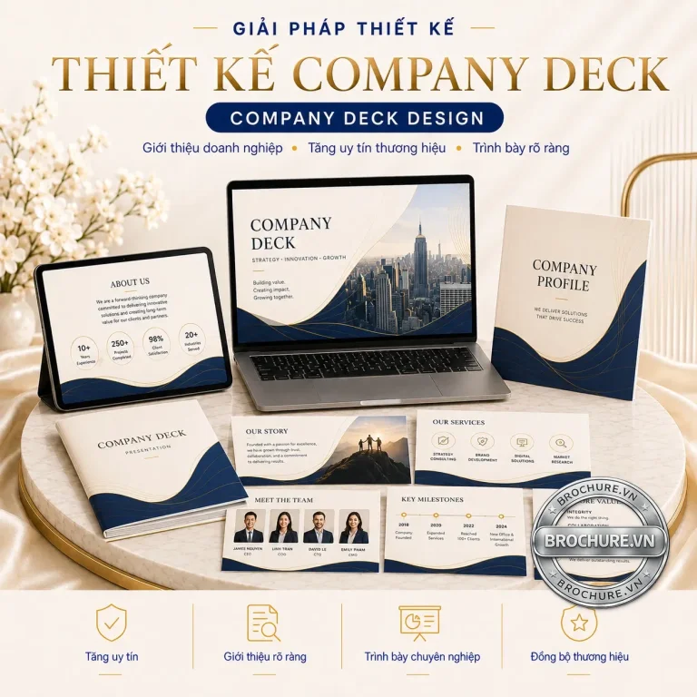 Thiết kế company deck