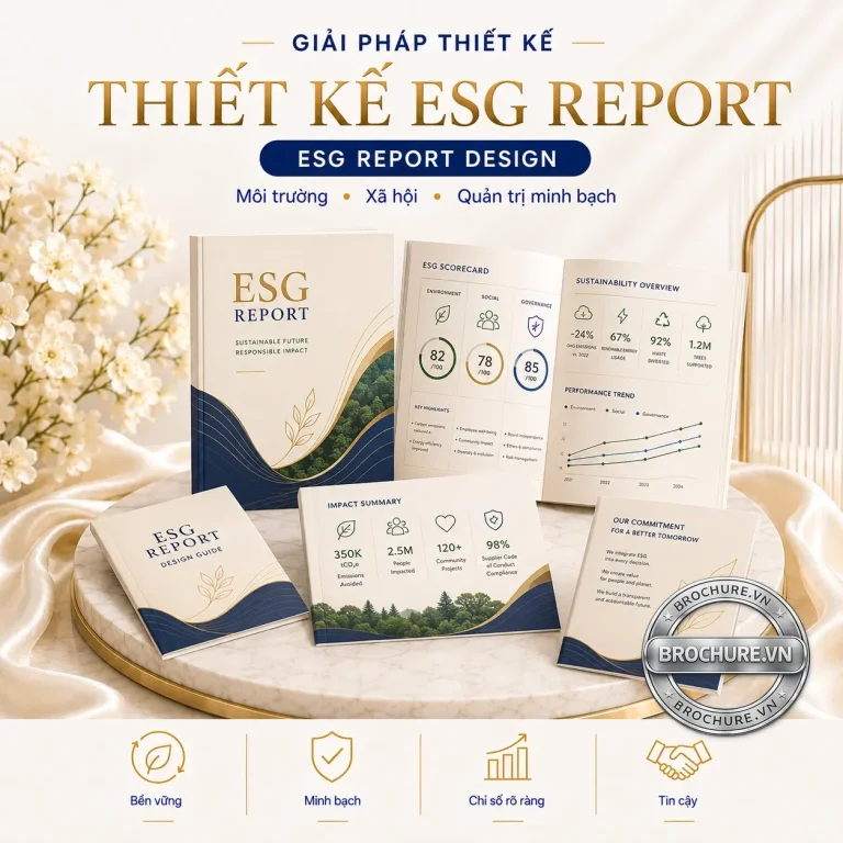 Thiết kế ESG report