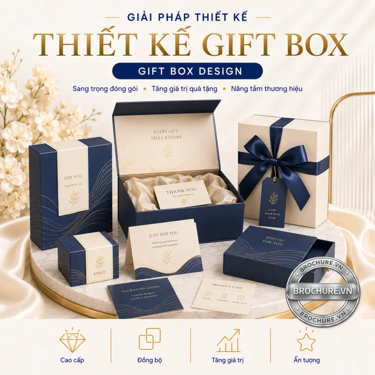 Thiết kế gift box