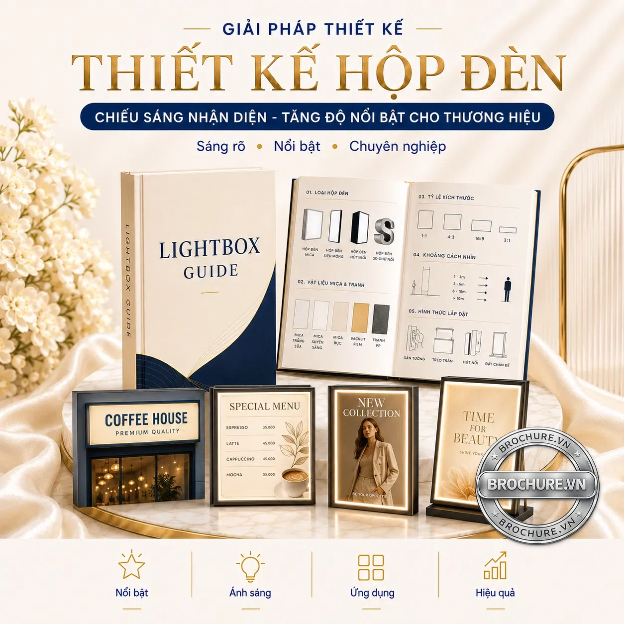 Thiết kế hộp đèn