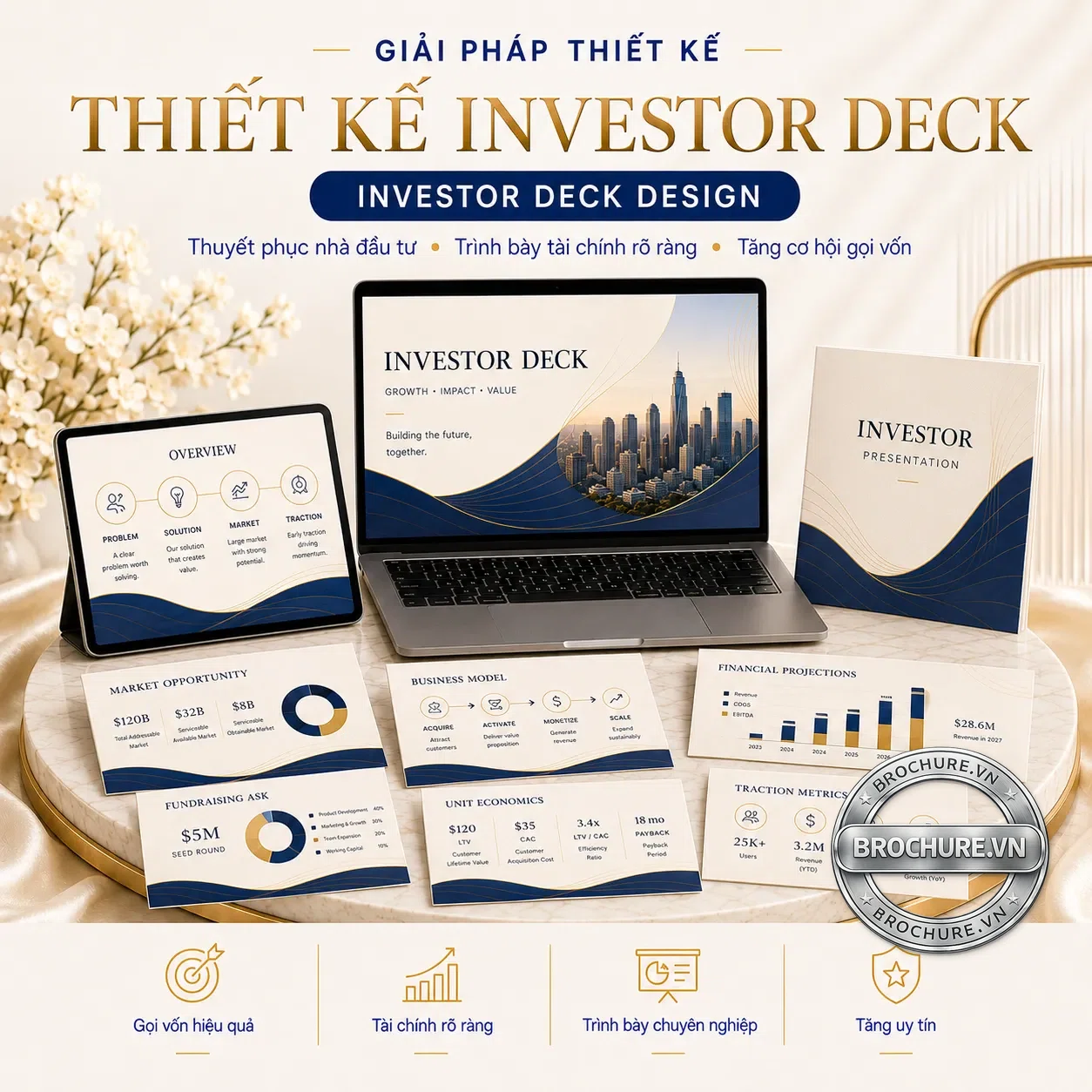 Thiết kế investor deck