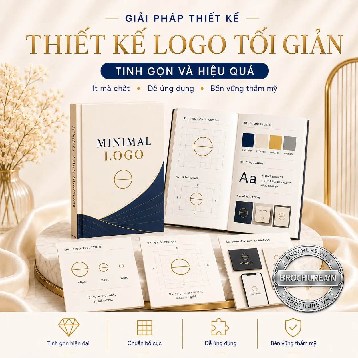 Thiết kế logo tối giản