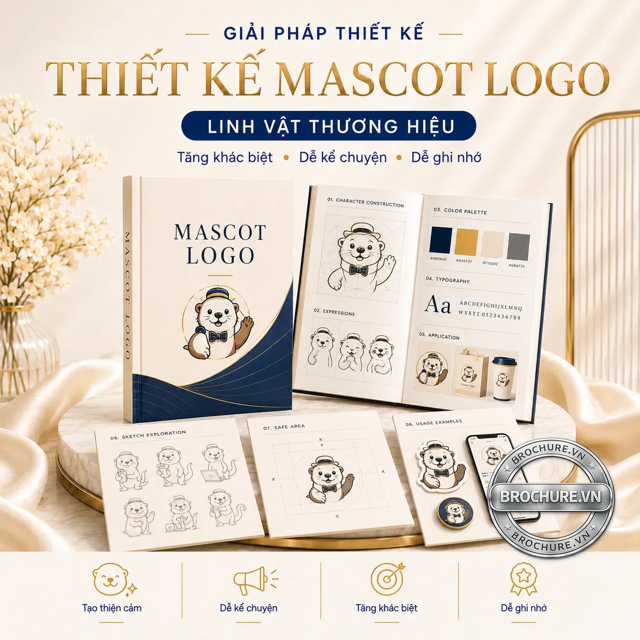 Thiết kế mascot logo