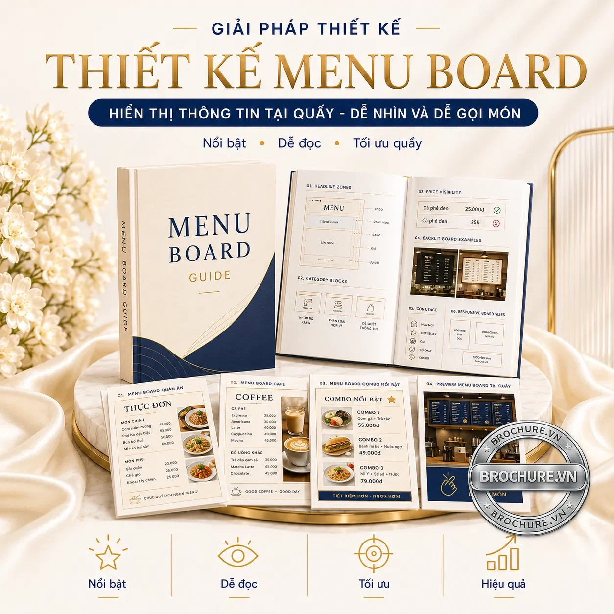 Thiết kế menu board