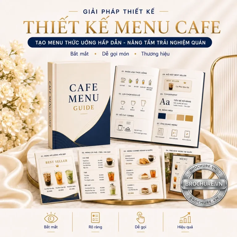 Thiết kế menu cafe