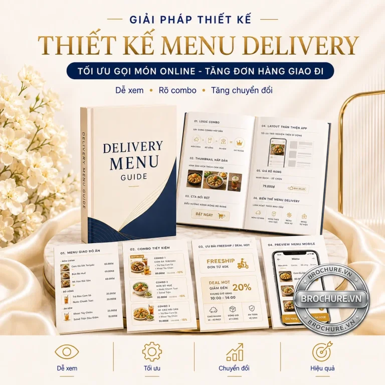 Thiết kế menu delivery
