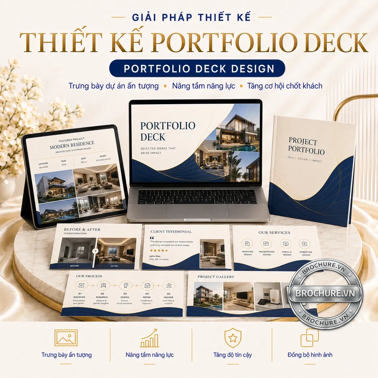 Thiết kế portfolio deck