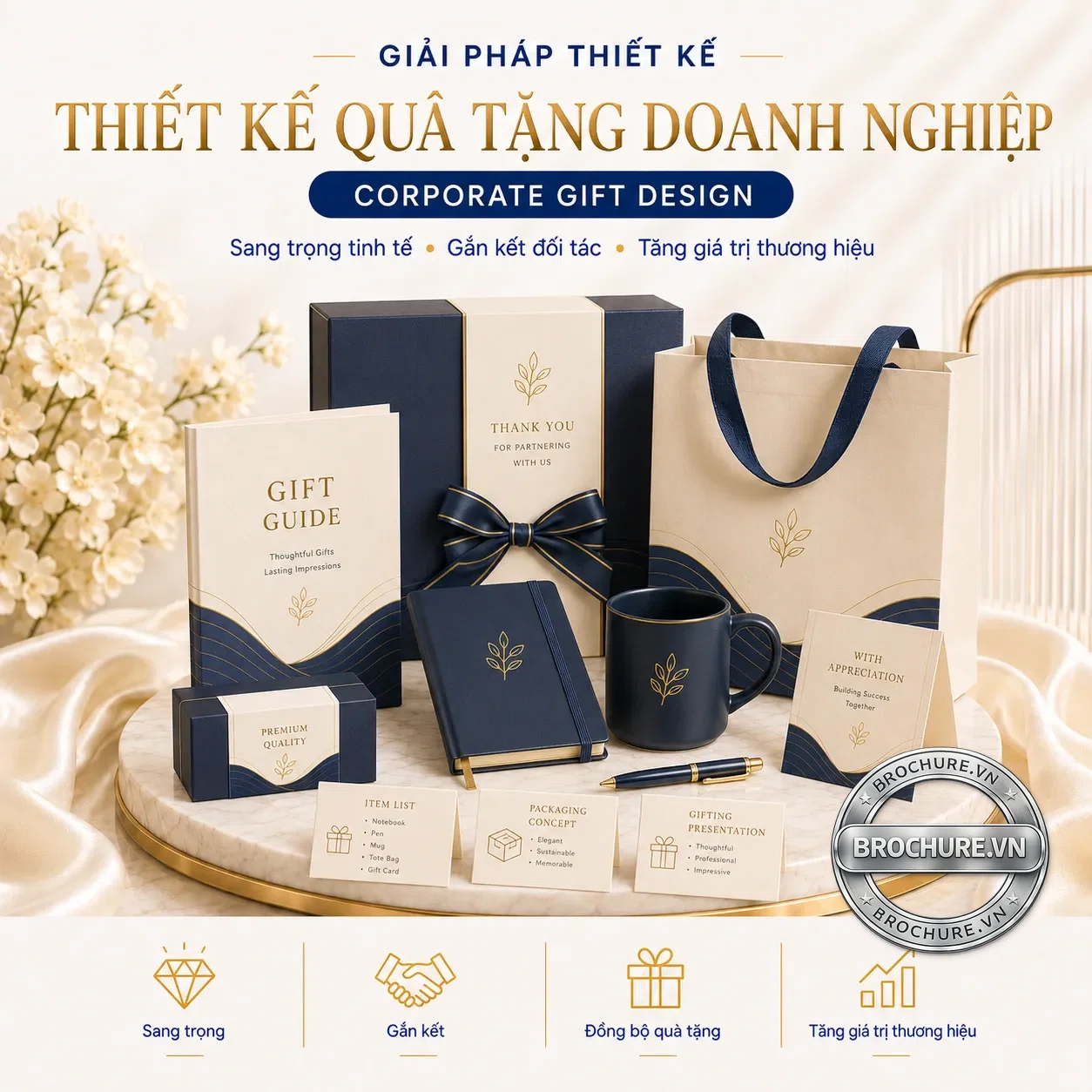 Thiết kế quà tặng doanh nghiệp