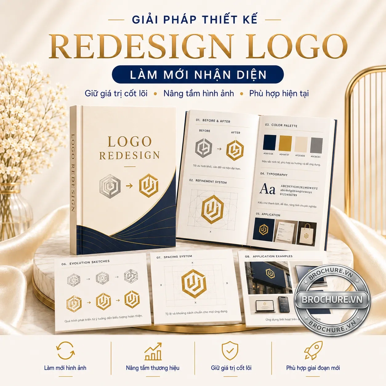 Thiết kế redesign logo