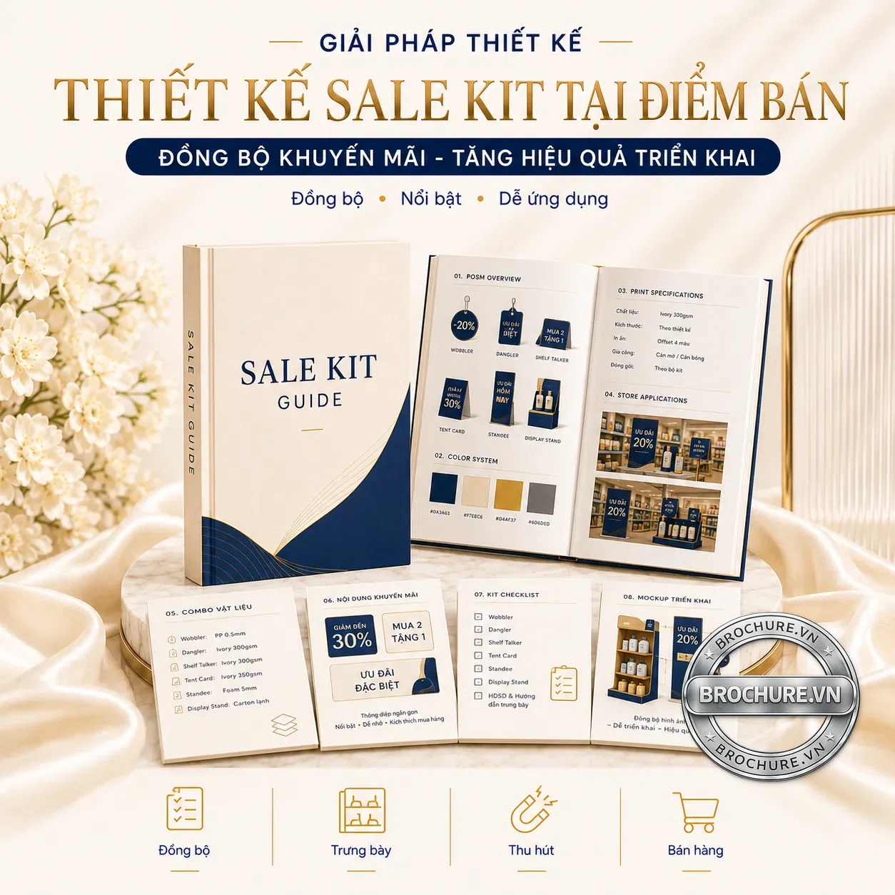Thiết kế sale kit tại điểm bán