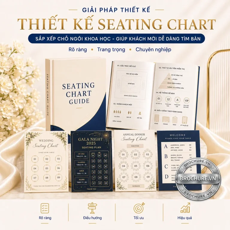 Thiết kế seating chart