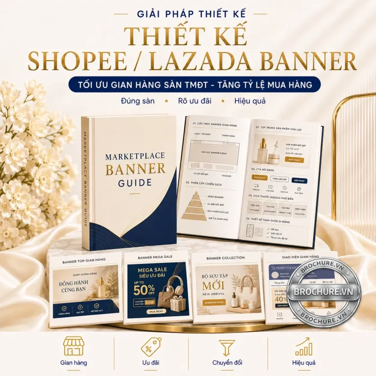 Thiết kế Shopee / Lazada banner