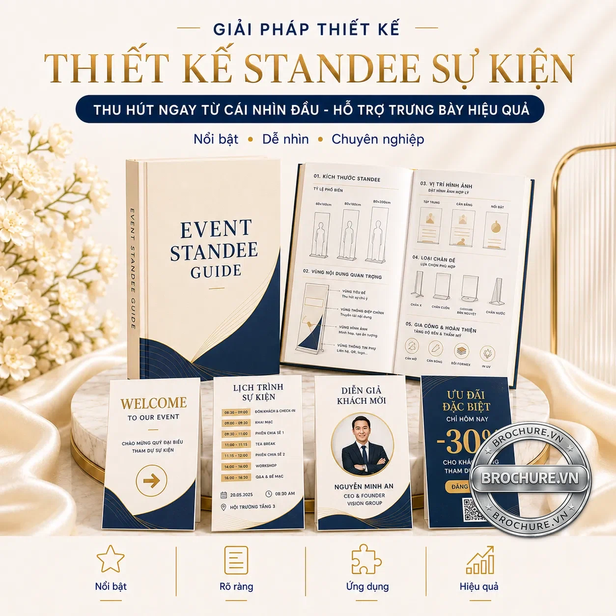 Thiết kế standee sự kiện