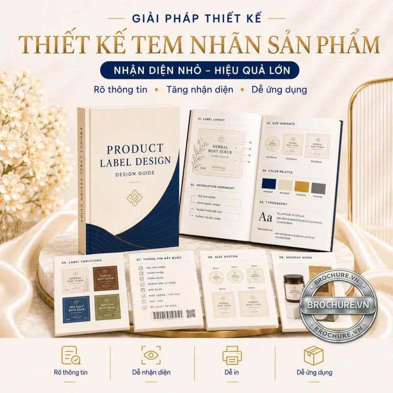 Thiết kế tem nhãn sản phẩm