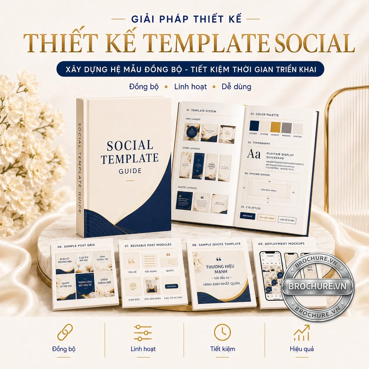 Thiết kế template social