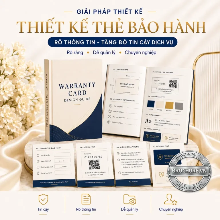 Thiết kế thẻ bảo hành