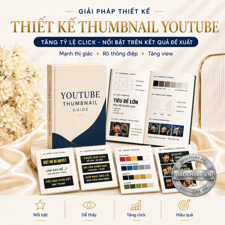 Thiết kế thumbnail YouTube