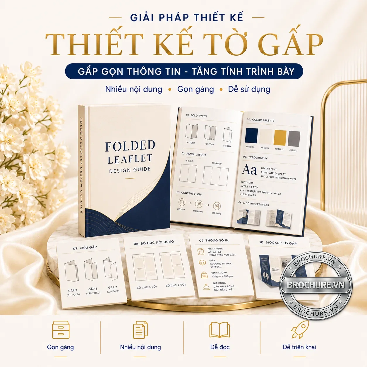 Thiết kế tờ gấp